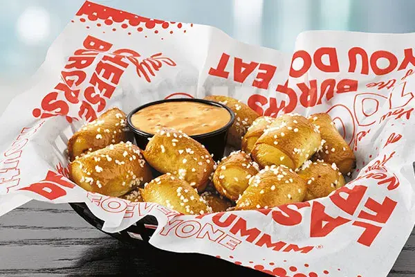 Pretzel Bites with Beer Cheese