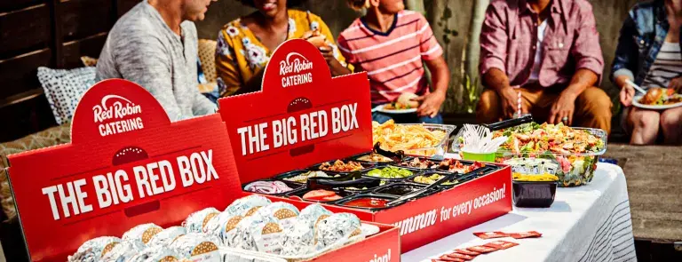 Red Robin Catering Gourmet Burger Bar