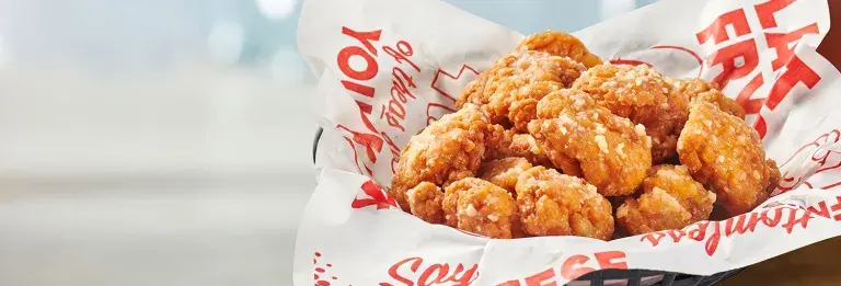 Garlic Parmesan Boneless Bites