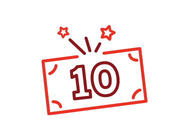 10 dollar reward icon
